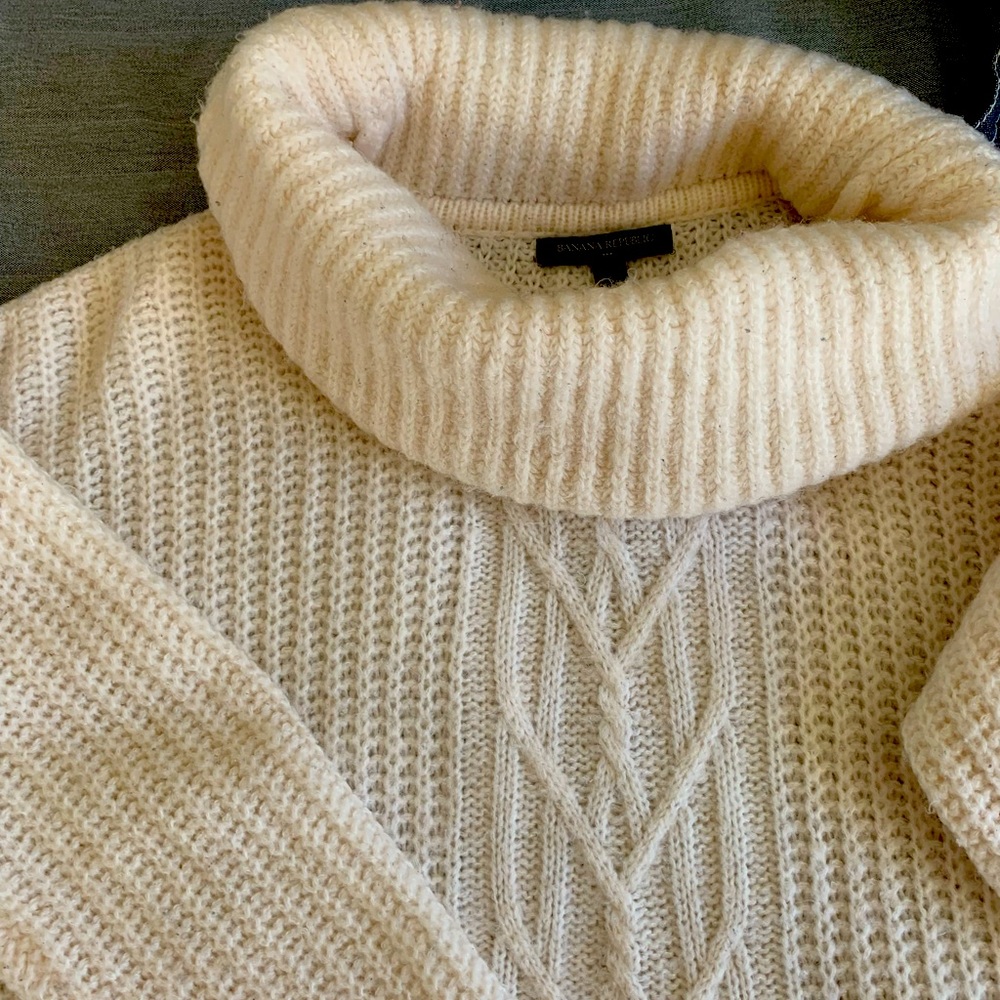 Banana Republic Cowl Neck knit sweater